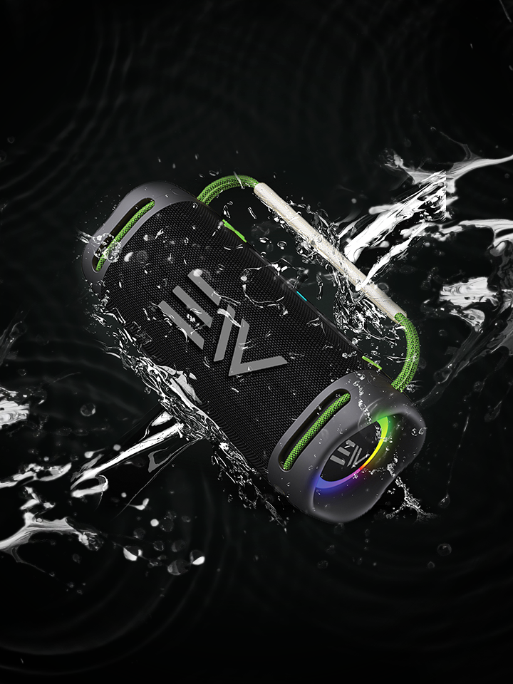 Electro Aqua Beat 40W Waterproof Bluetooth Speaker - Black