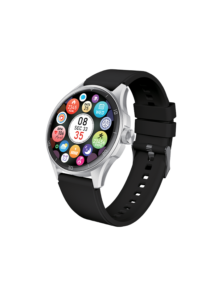 Electro Halo Bluetooth Smart Watch - Black