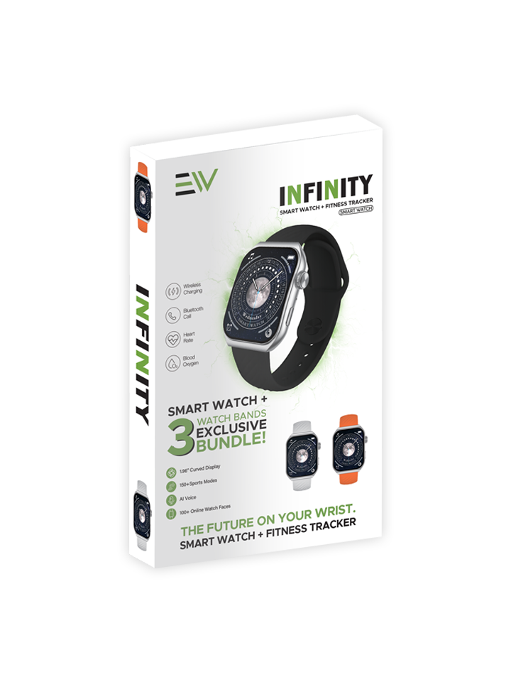 Electro Infinity Bluetooth Smart Watch - Grey