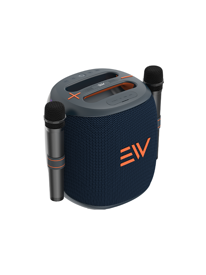 Electro JamBox Bluetooth Speaker 100W - Blue/Orange
