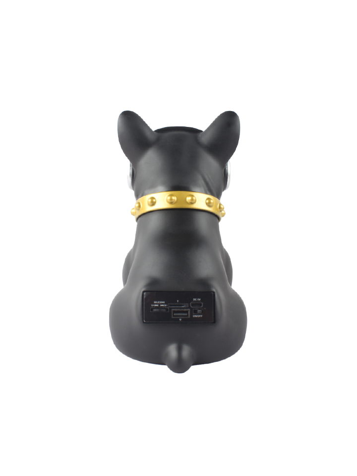 Electro Paw II - Dog Style Portal Bluetooth Speaker Medium - Black