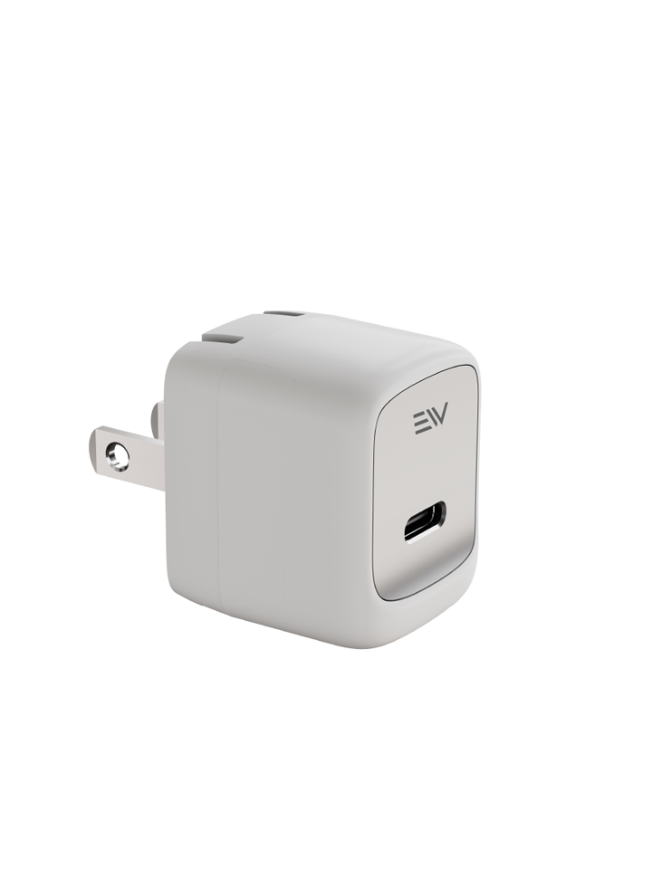 Electro Power - 30W Single Port UL Certified Wall Charger - White