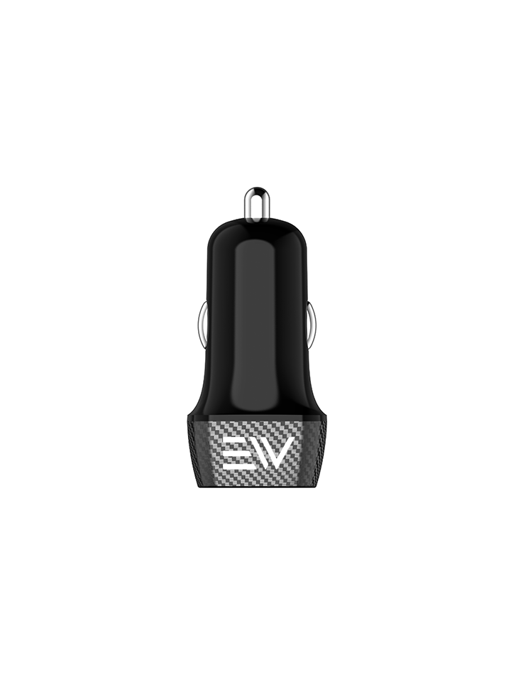 ElectroPower - 20W Single Port Car Charger - Black