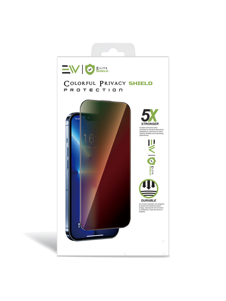 Colorful Privacy Screen Protectors With Installation Kit (Available for iPhones)