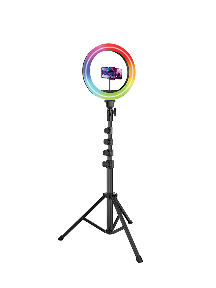 Electro Selfie Ring Light 12 Inch - Black