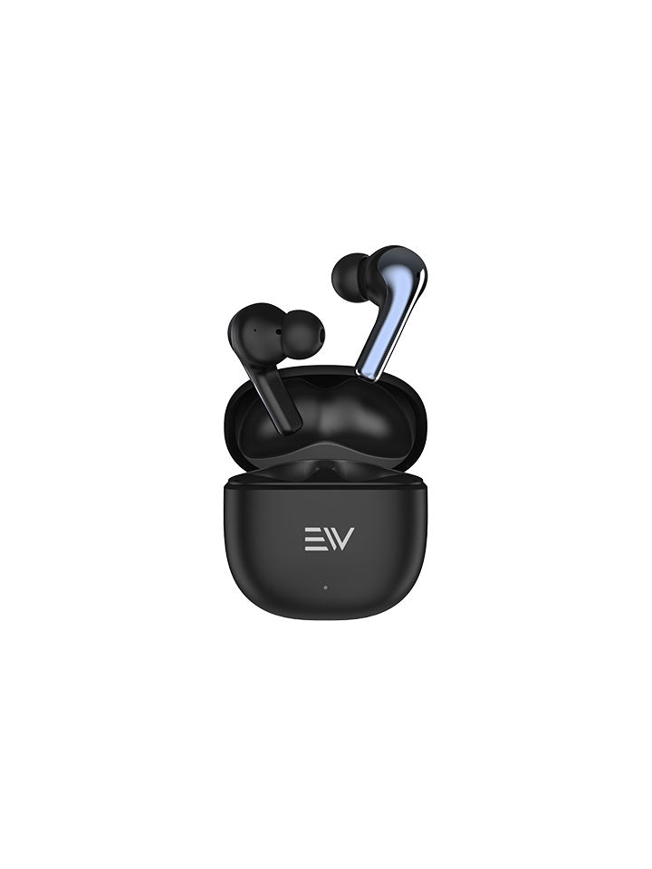 Electro Sonic Pod ANC & ENC with 6Mics Bluetooth Headset - Black