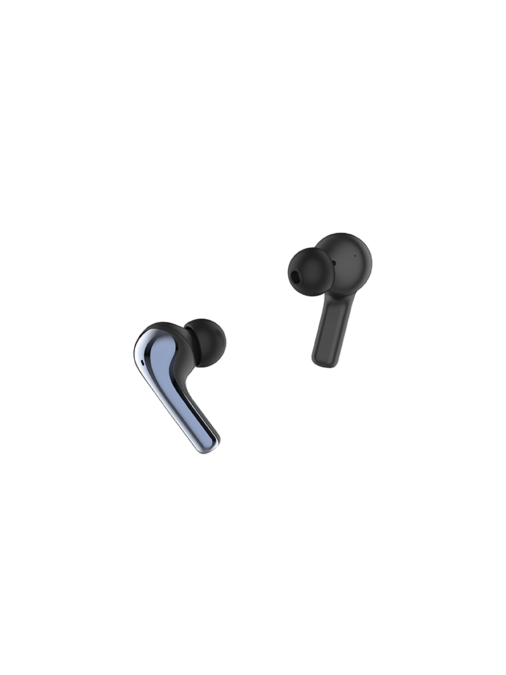 Electro Sonic Pod ANC & ENC with 6Mics Bluetooth Headset - Black