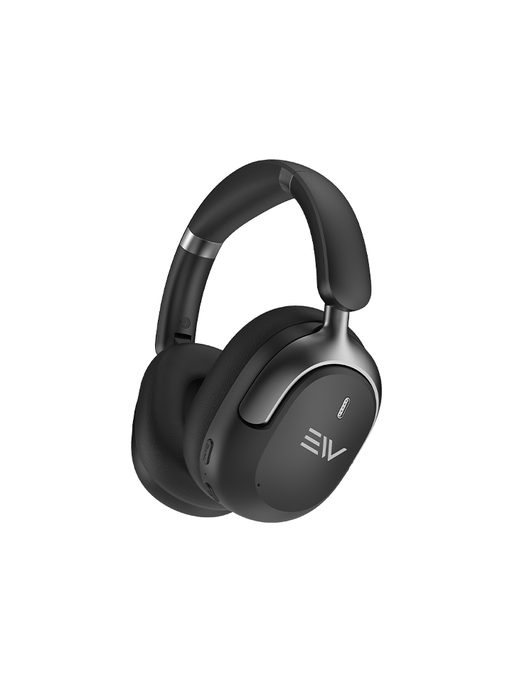 Electro Sound Core ANC & ENC with 5Mics Bluetooth Headset - Black