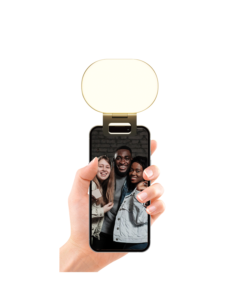 Electro Spark Selfie Light 3 Colors - Black